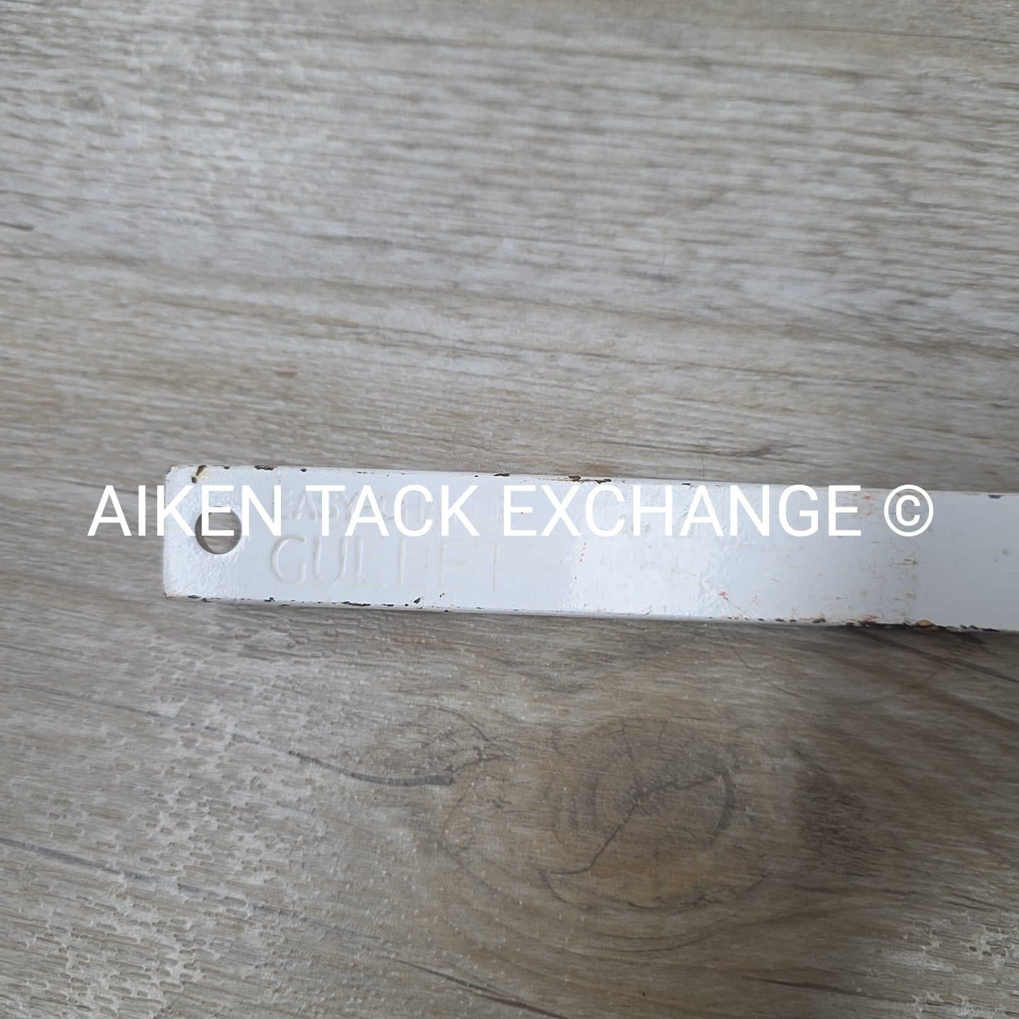 Extra Wide (White) Gullet Plate for Arena, Bates & Wintec Saddles