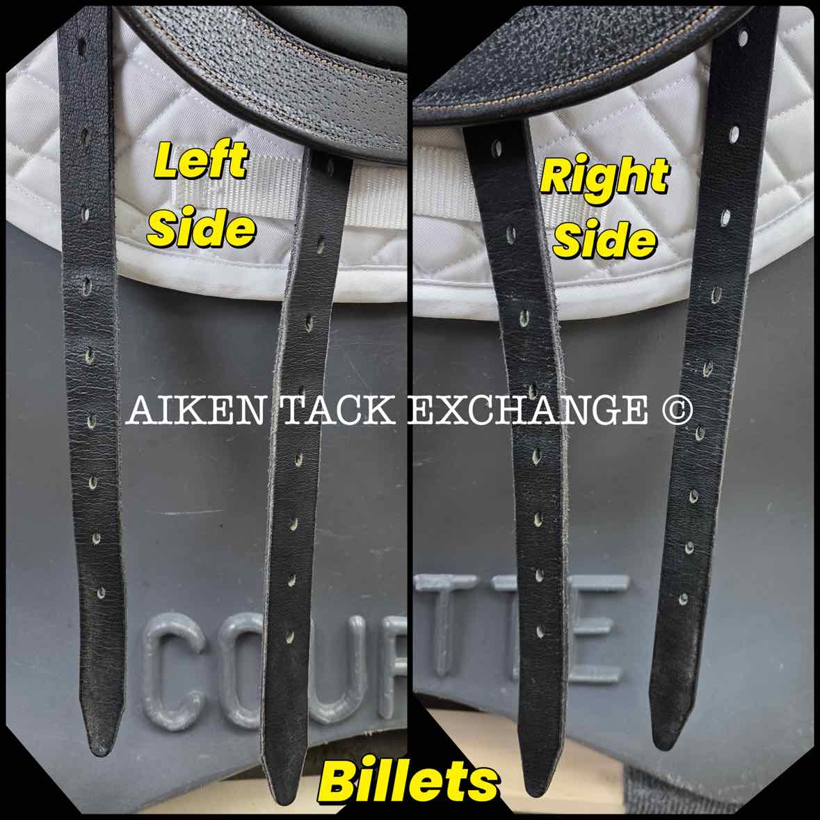 Ruby Roo Rock Star Monoflap Dressage Saddle, 17.5" Seat, Adjustable Tree - Changeable Gullet, Wool Flocked Panels