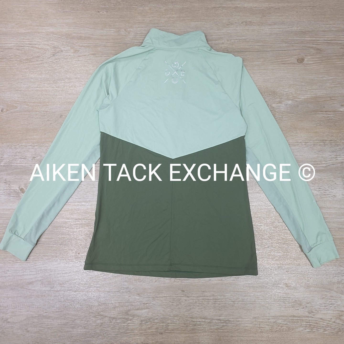 Dapplebay 1/4 Zip Long Sleeve Show Shirt, Women's Large