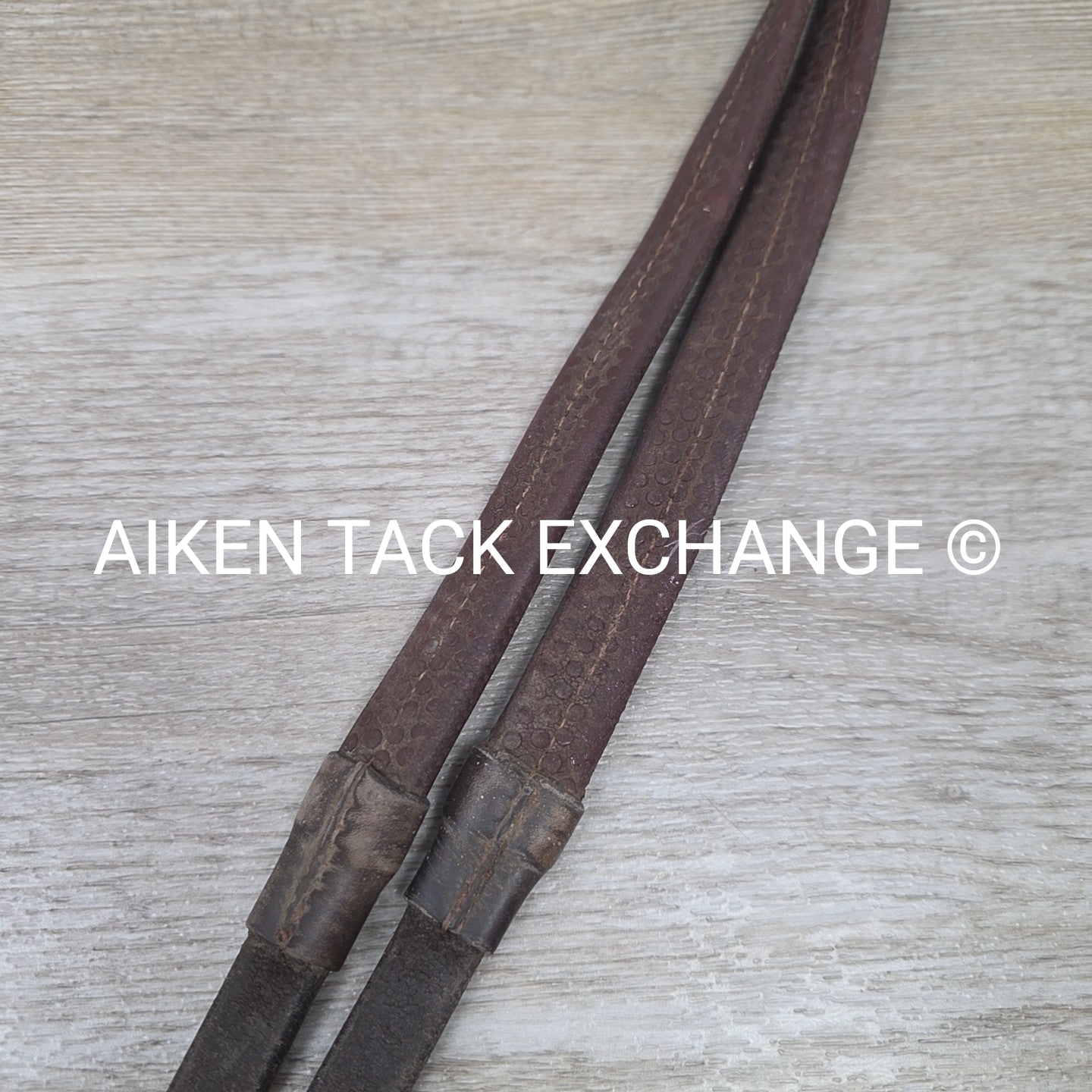 BARGAIN BUNDLE: Flash Bridle with 2 Pairs Rubber Reins, Brown, Size Full