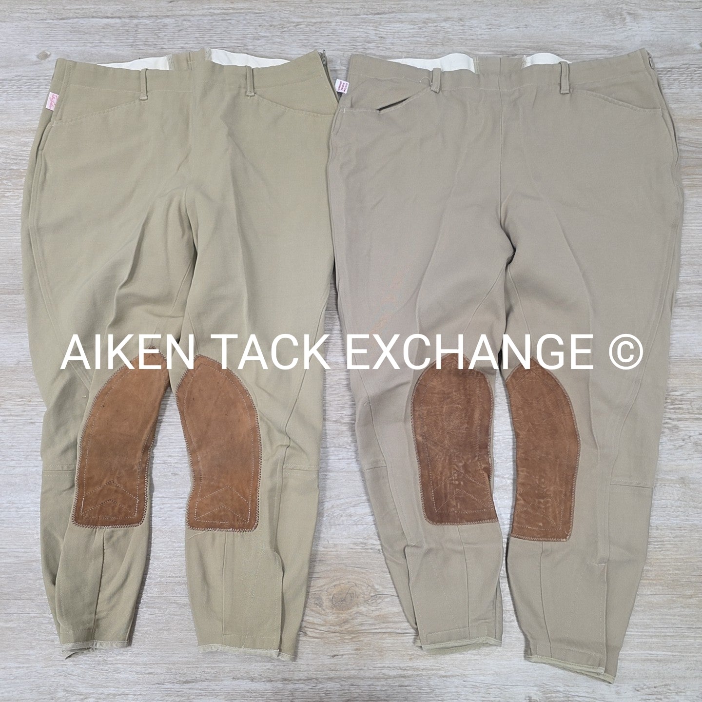 BARGAIN BUNDLE: Tailored Sportsman & Custom Riding Apparel Knee Patch Breeches,