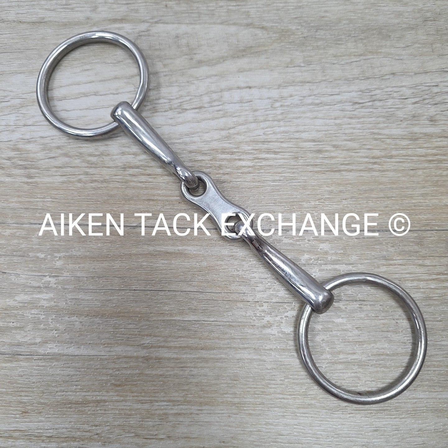 French Link Loose Ring Bradoon Bit 5.25"
