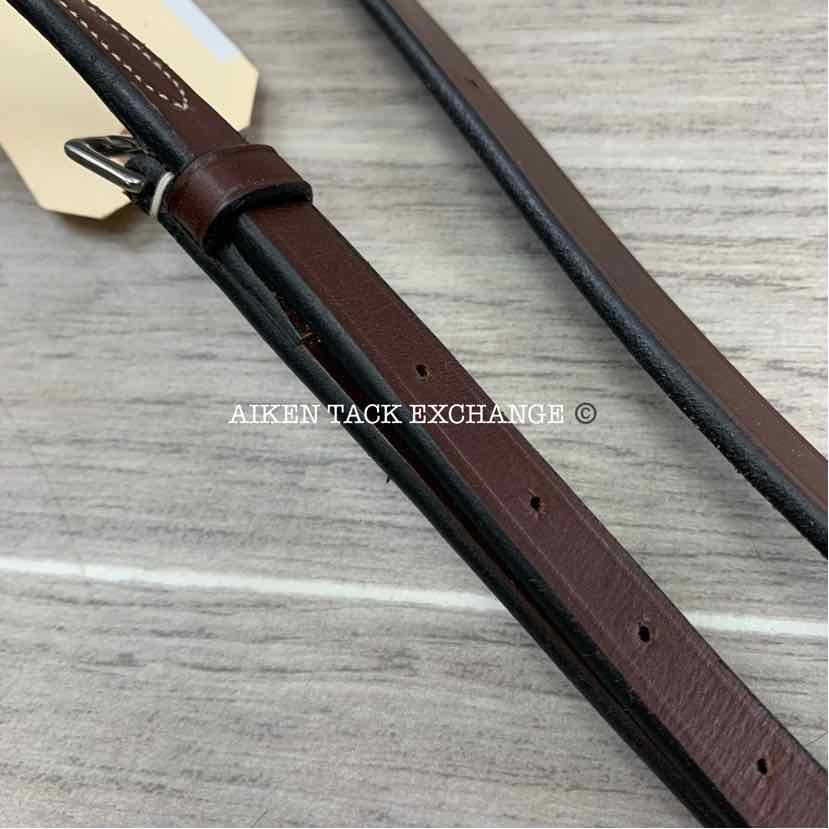 KL Select Red Barn Round Raised Standing Fancy Stitch Martingale, Size Cob