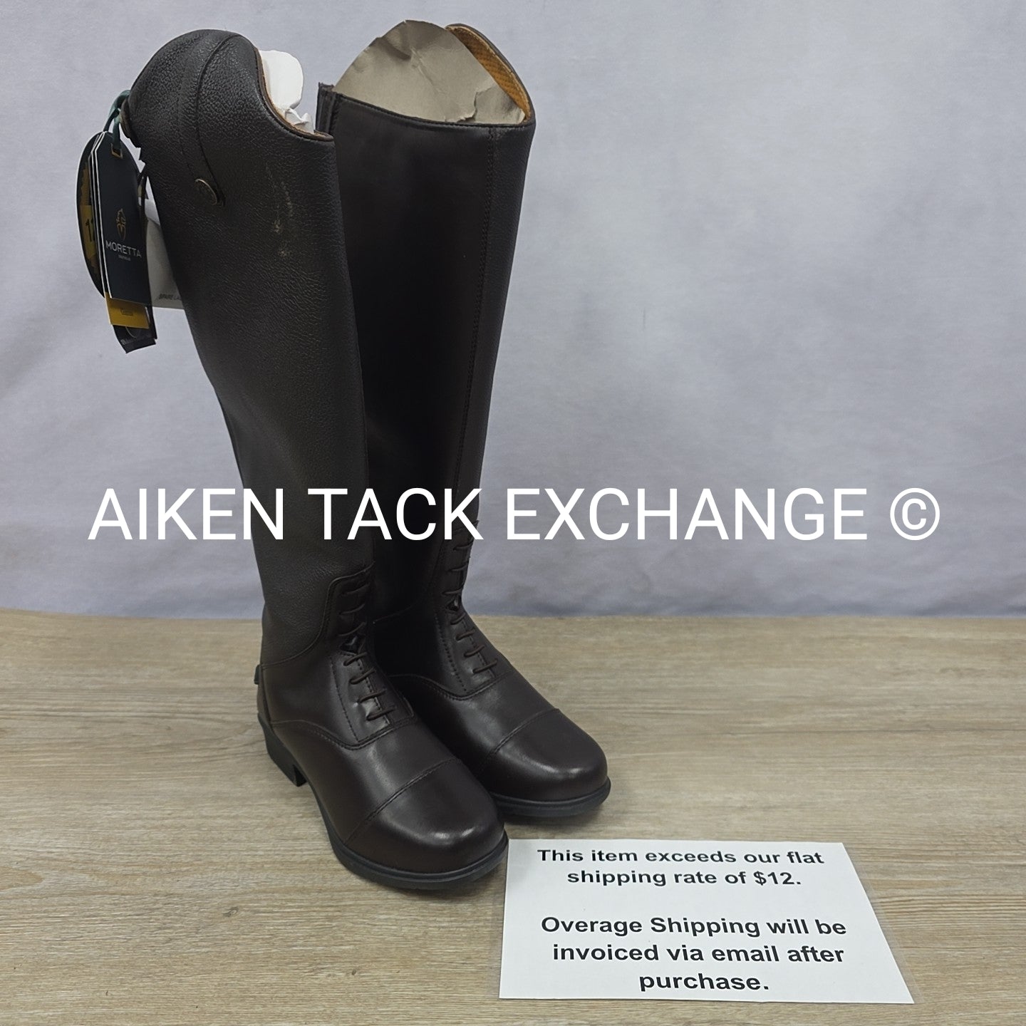 Moretta Gianna Field Boots, Size 37 X-Wide