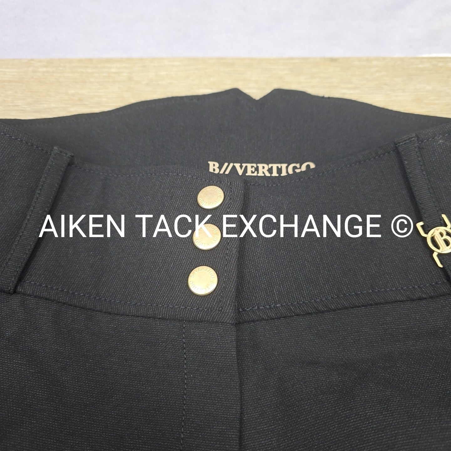 B Vertigo Silicone Grip Full Seat Breeches, Size 36