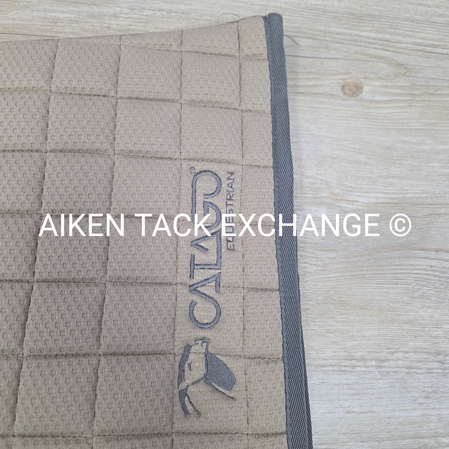 Catago FIR-Tech Dressage Saddle Pad, 17", Walnut Brown