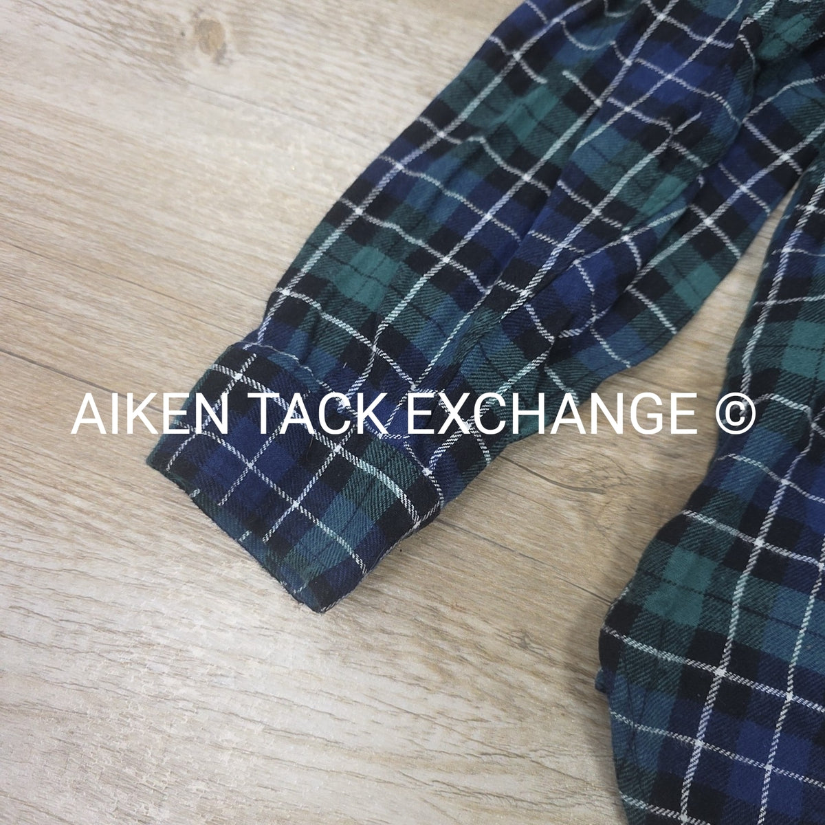 GAP Relaxed Fit Flannel Top, Size Large