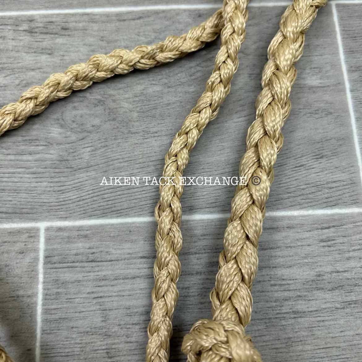 Braided Rope Halter with Lead