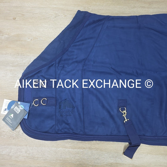 Fenwick Equestrian EquSuede Performance Cooler, Blue, 66"