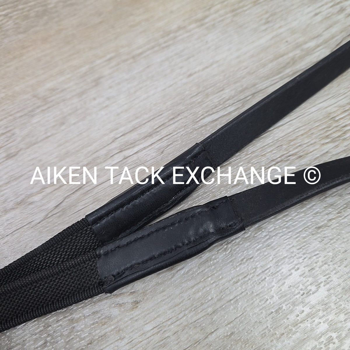 Correct Connect Reins with Intermittent Padding, Black