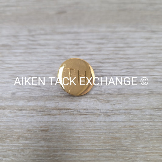 Tryon Hounds Brass Button, Large