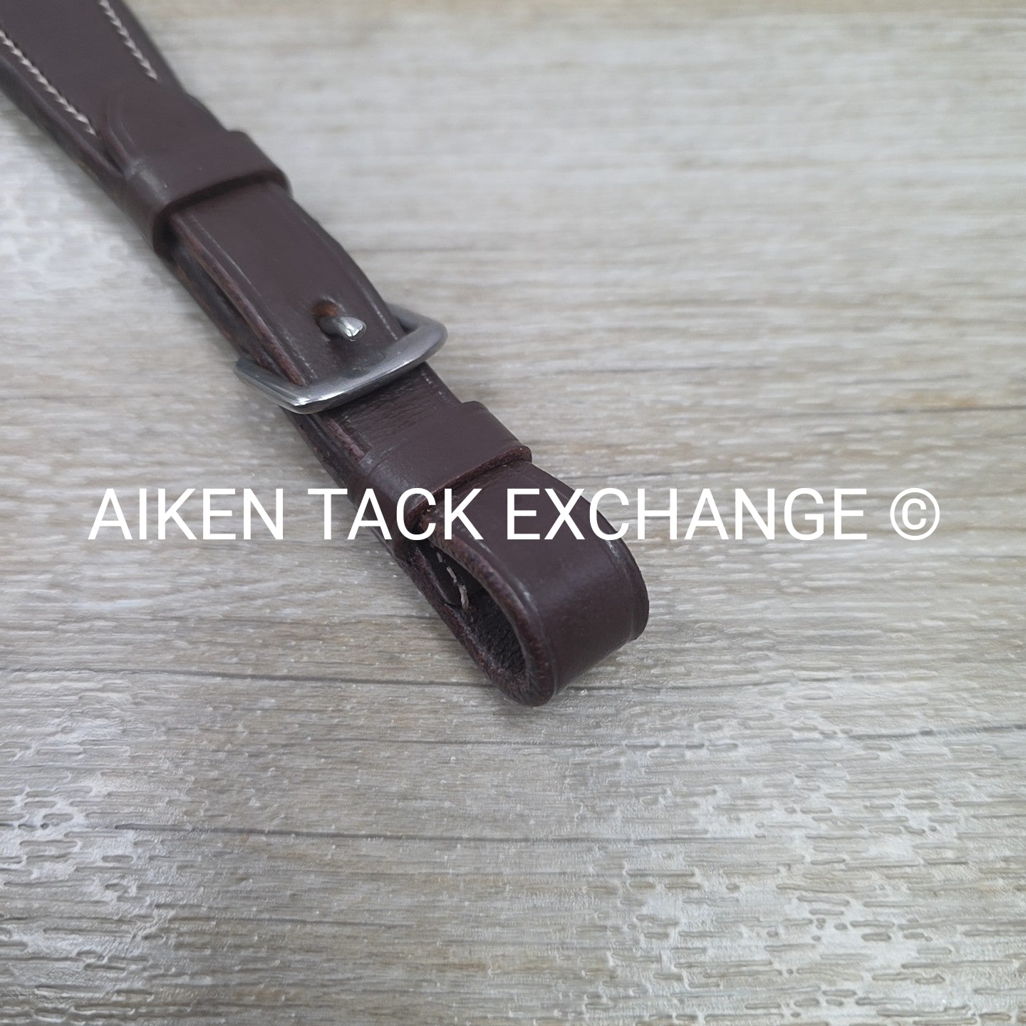 Plain Round Raised Running Martingale Attachment, Brown