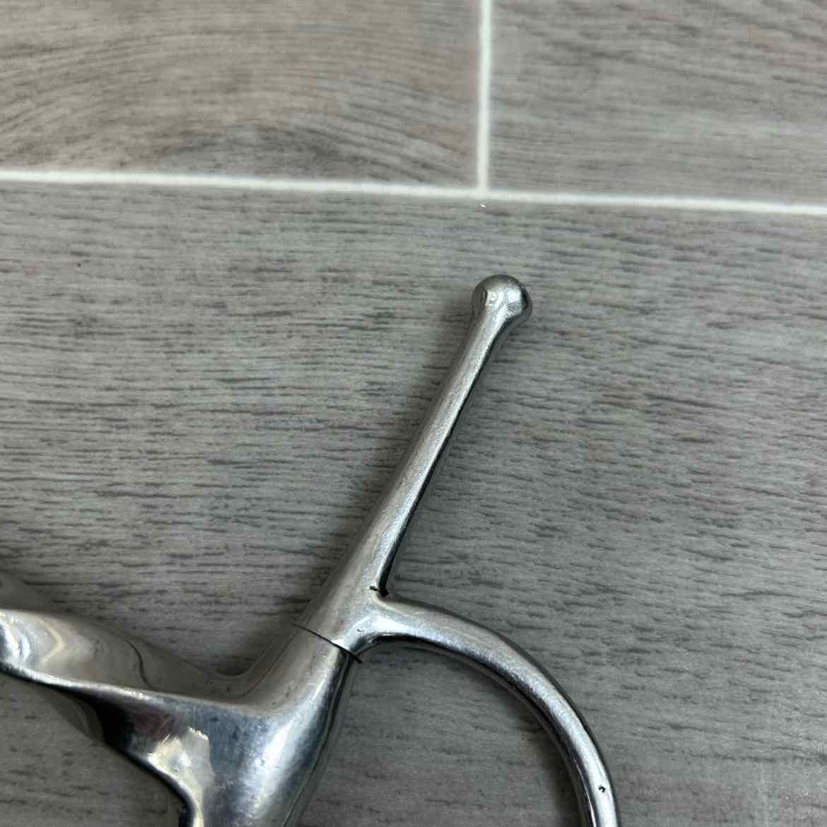 Single Joint Slow Twist Full Cheek Bit 5"