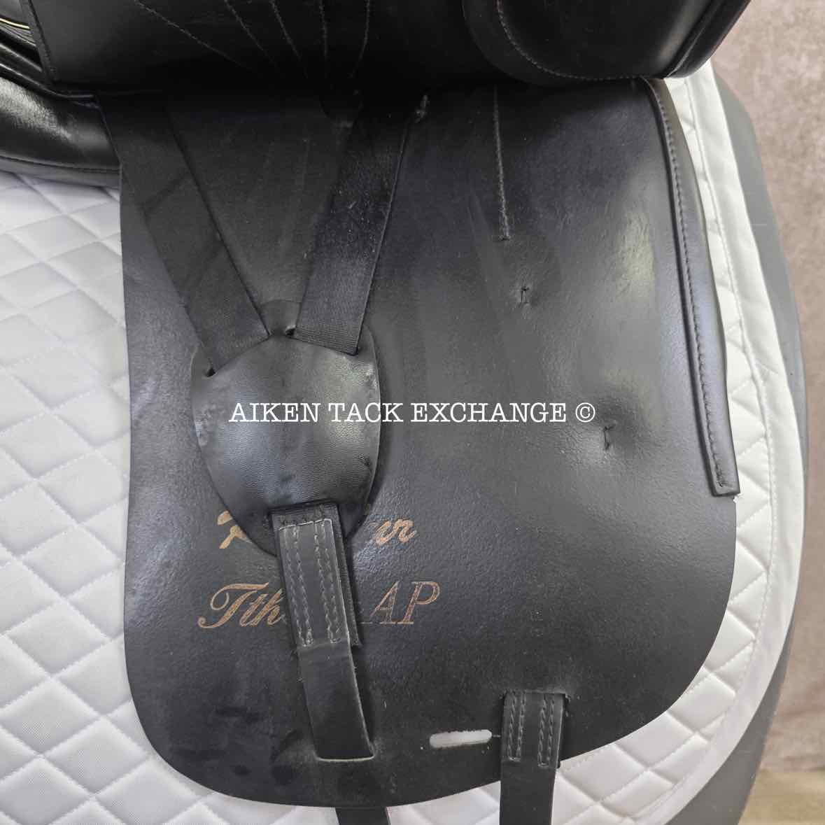2018 Kentaur Ithaka AP Dressage Saddle, 18" Seat, Wide Tree, Wool Flocked Panels