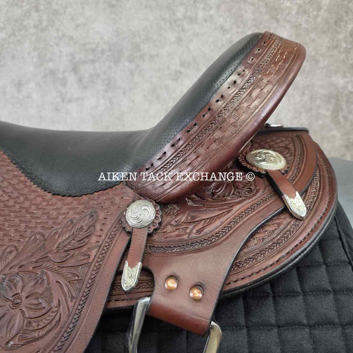 2017 Foxtrot USA Harmony Western Dressage Saddle, 16" Seat, Semi-Wide Tree