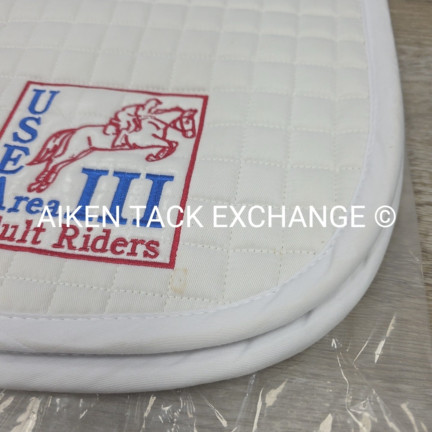 Dover Saddlery Dressage Saddle Pad with Embroidery