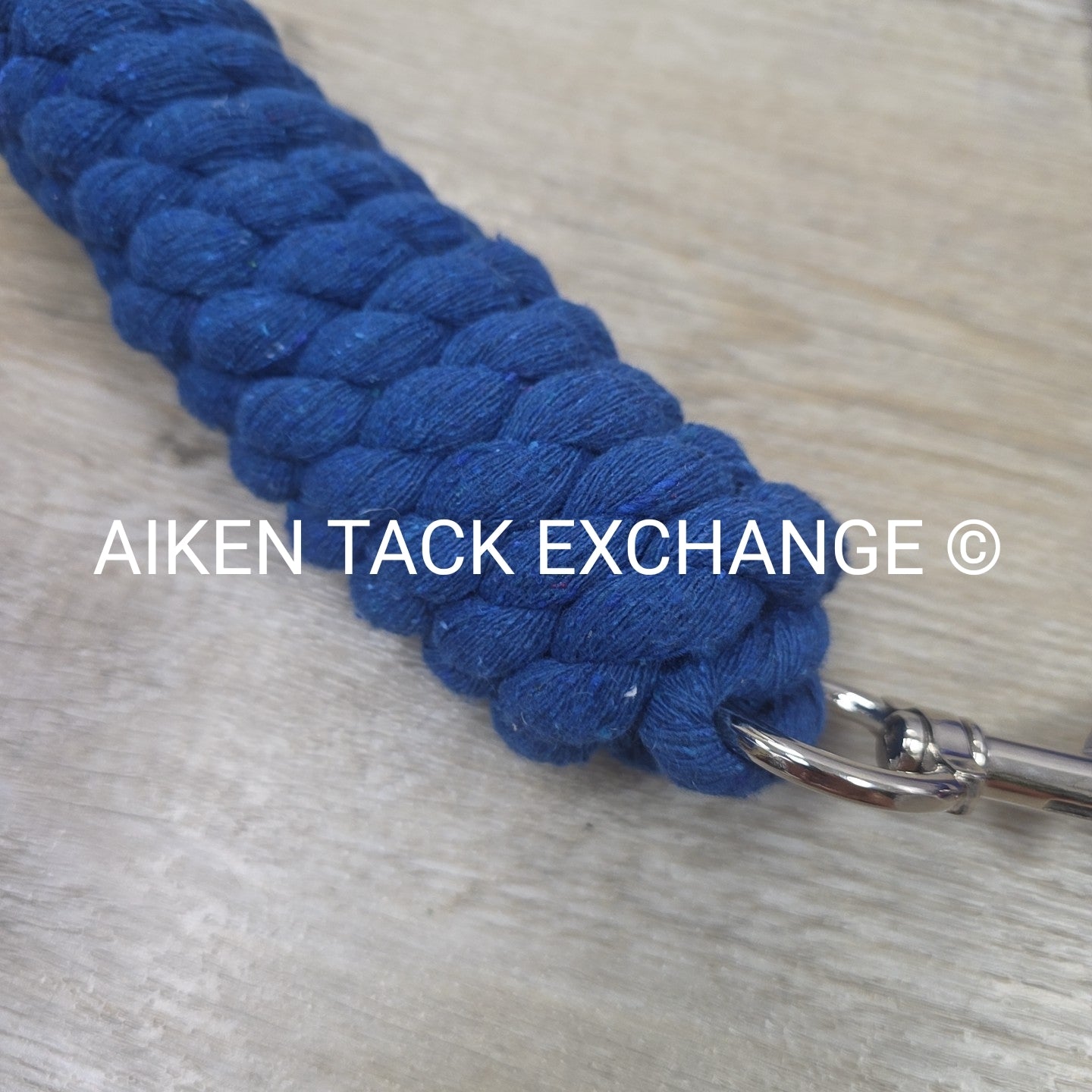 TuffRider Breakaway Nylon Halter & Lead Rope Set, Blue, Size Full