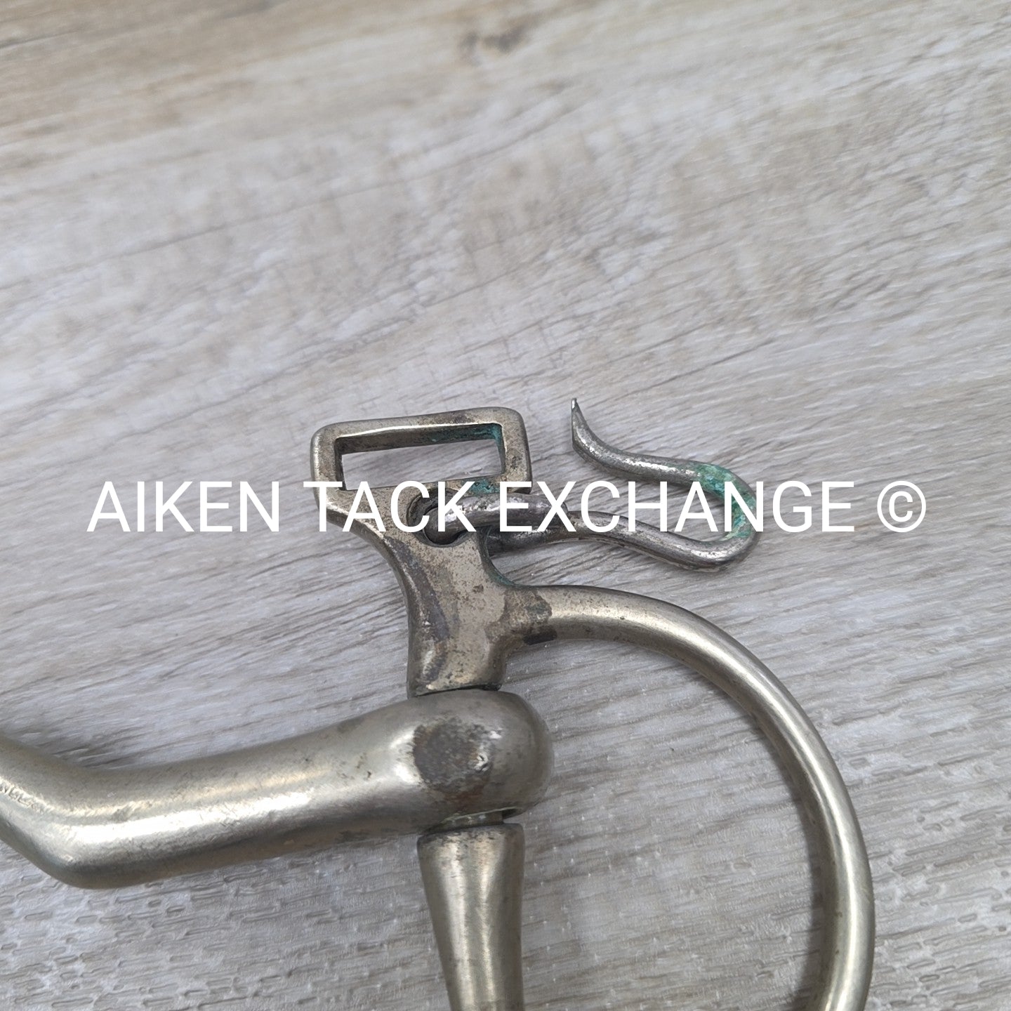 Never Rust Mullen Mouth Kimberwick Bit 5.25" (No Curb Chain)