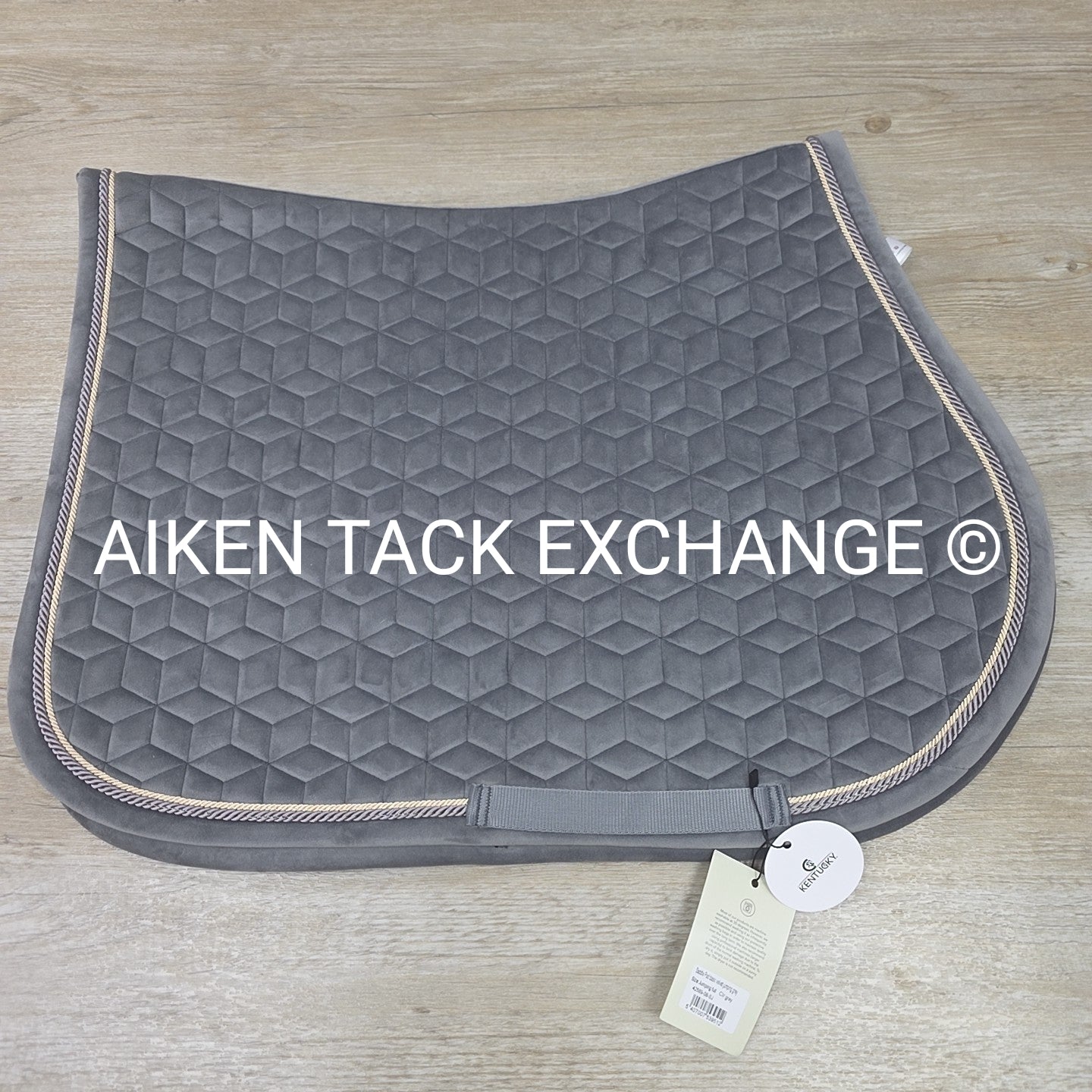 Kentucky Horsewear Basic Velvet Jump Saddle Pad, Size Full