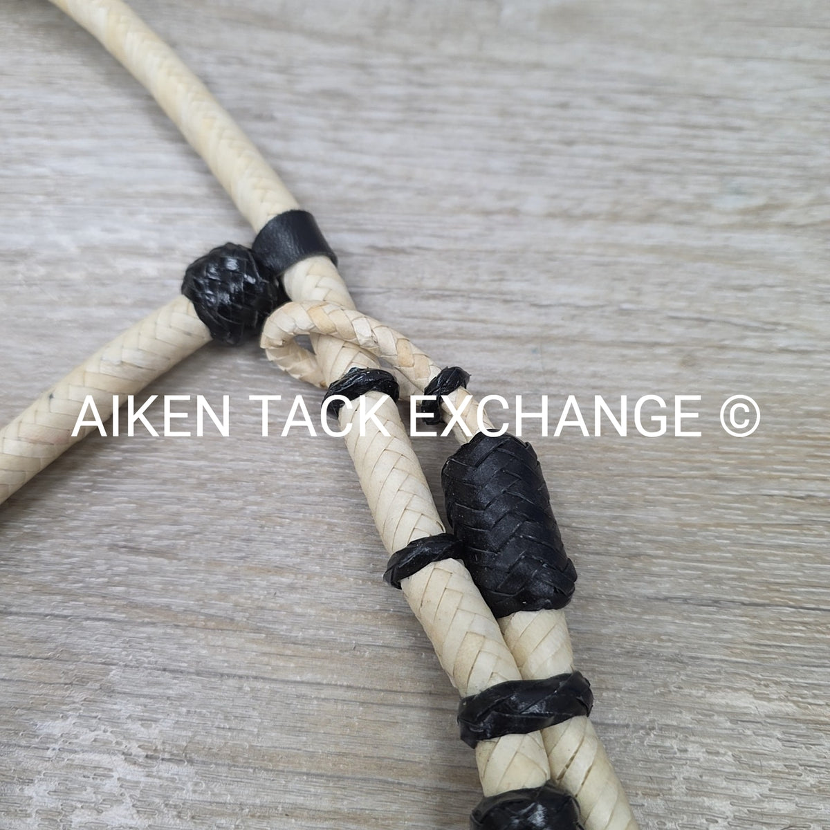 Braided Rawhide Headstall, No Reins