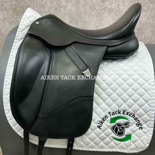 2020 Bates Isabell Werth Luxe Dressage Saddle with HART, 18" Seat, Adjustable Tree - Changeable Gullet, CAIR Panels