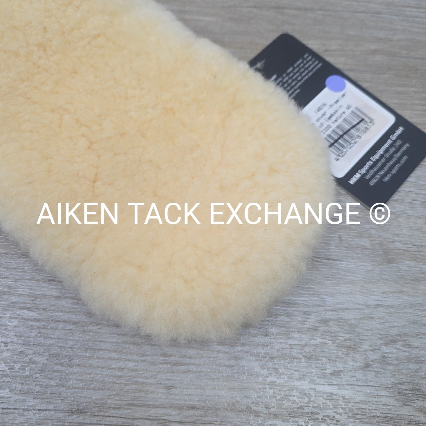 HKM Sheepskin Girth Cover, 24"