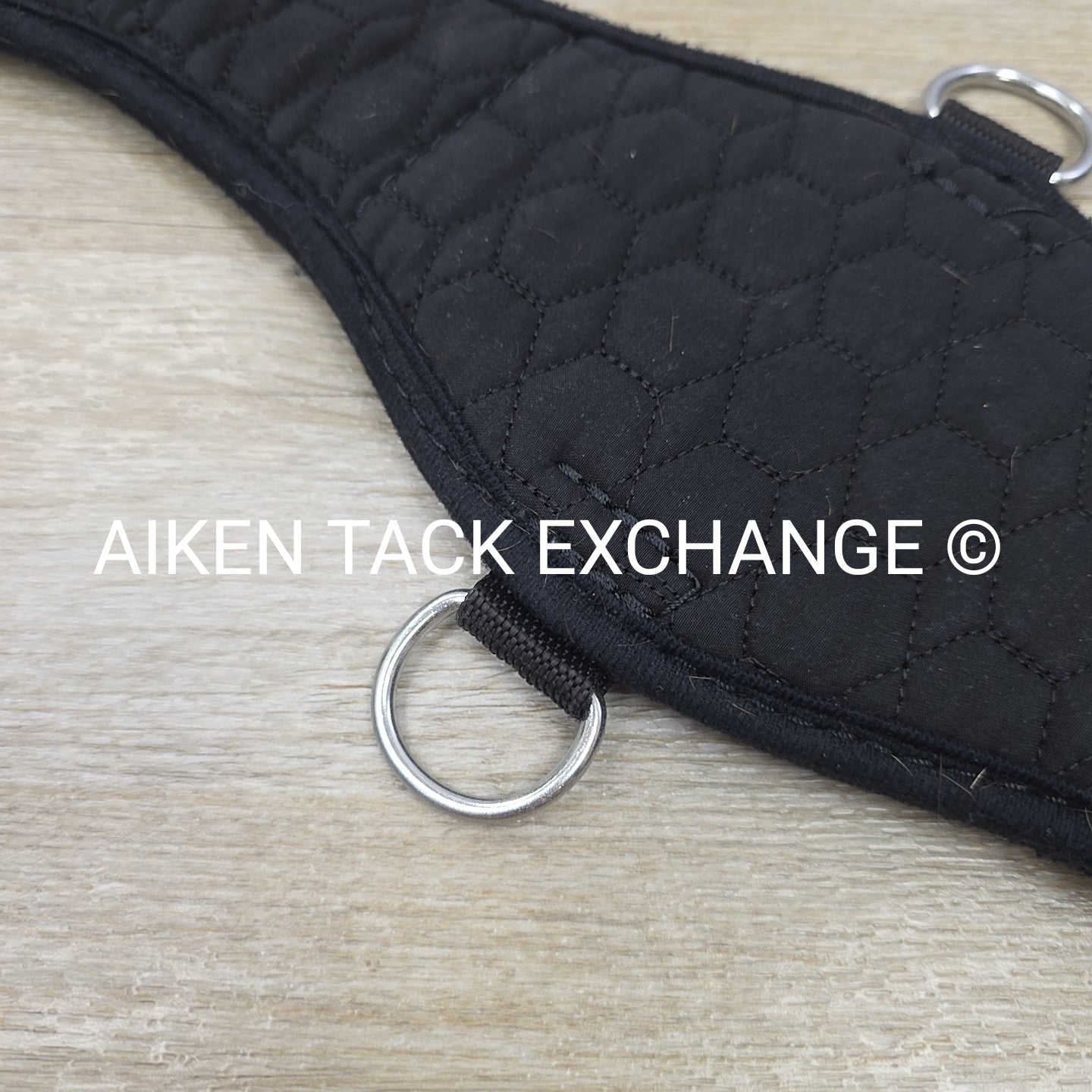 Mattes Contour Dressage Girth, No Sheepskin Cover, Black, 22"