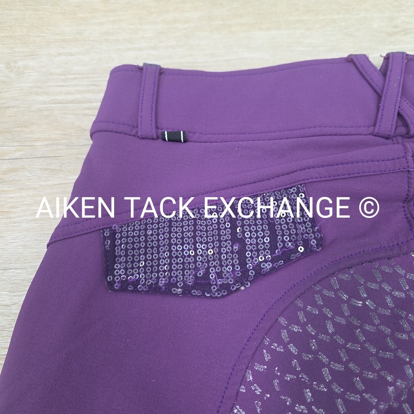 QHP Elena Silicone Grip Full Seat Breeches, Women's 40 (Medium)