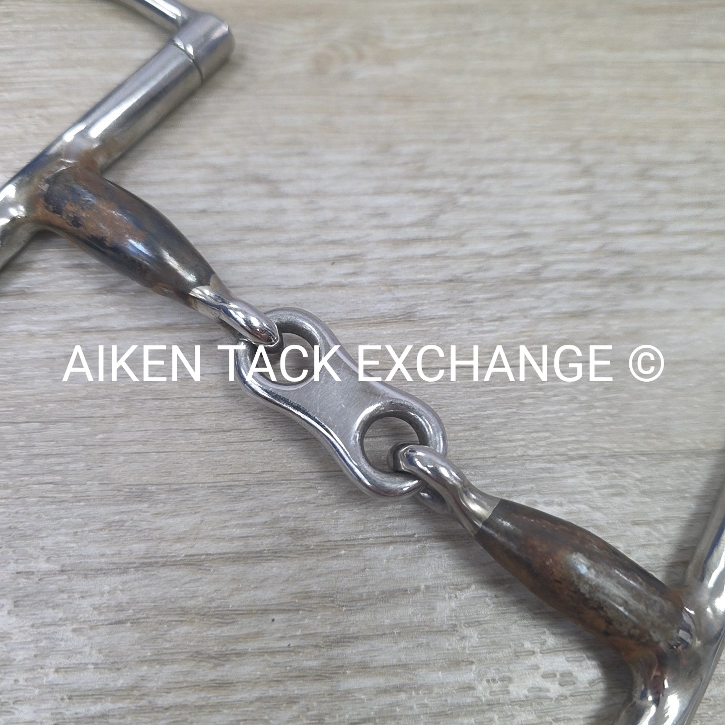 French Link Sweet Iron D Ring Bit 5"