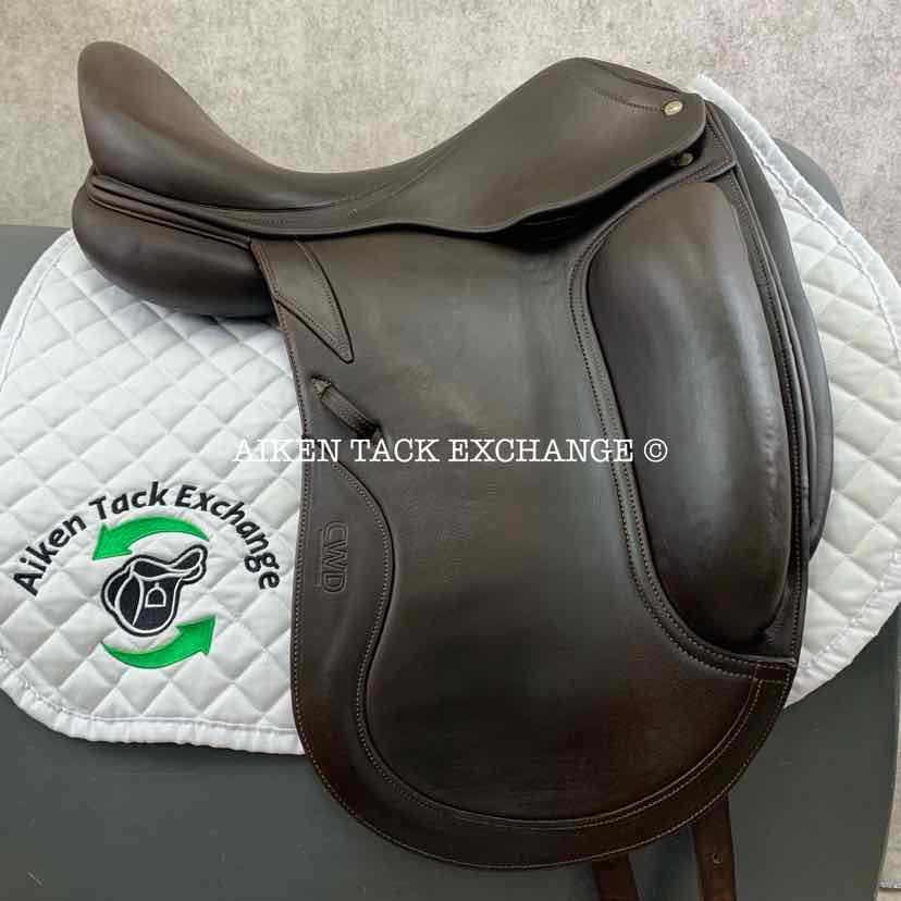 **SOLD** 2010 CWD SE05 Monoflap Dressage Saddle, 18" Seat, 4L Flap, Wide Tree, Foam Panels, Buffalo Leather