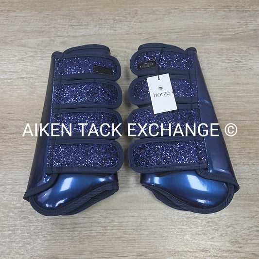 Horze Glitter Brushing Boots, Size X-Full