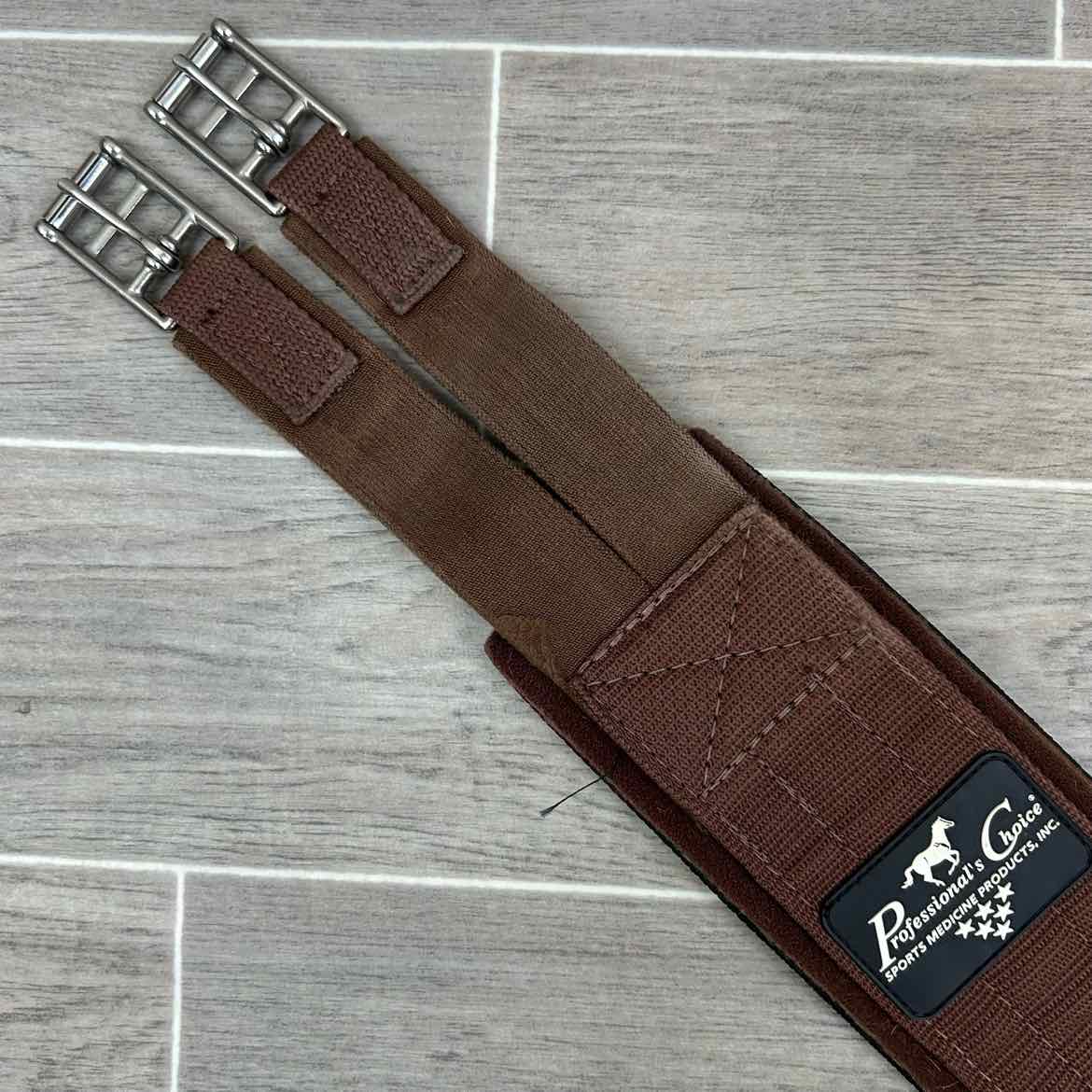 Professional's Choice SMx Girth, Brown, 54"