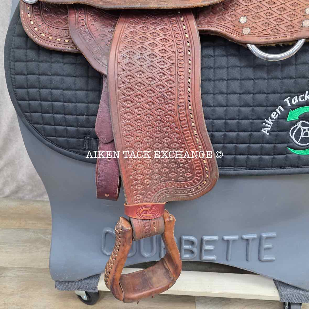 Kowalsky Western Saddle, 15.5" Seat, Wide Tree - Full QH Bars