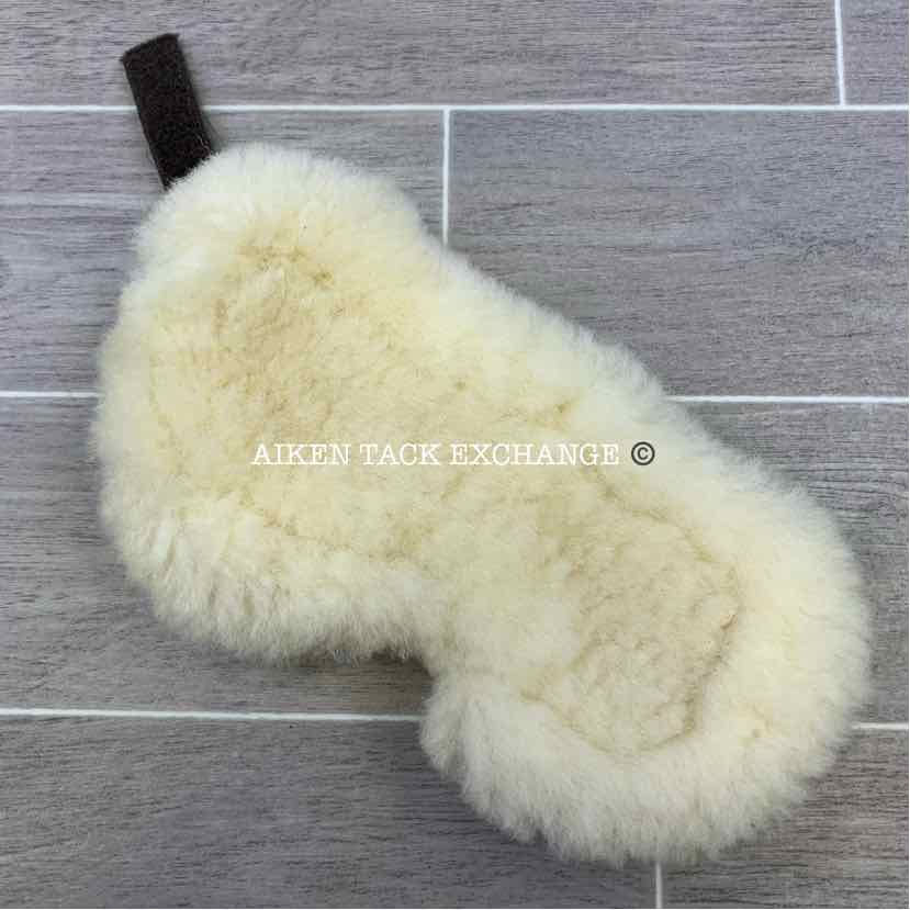 CWD Sheepskin Lined Leather Hind Fetlock Boots, Brown, Size 1 - Pony