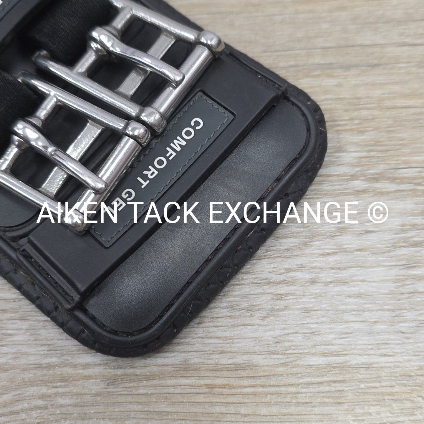 Acavallo Gel & PVC Short Stud Guard Belly Guard Girth, Black, 24"