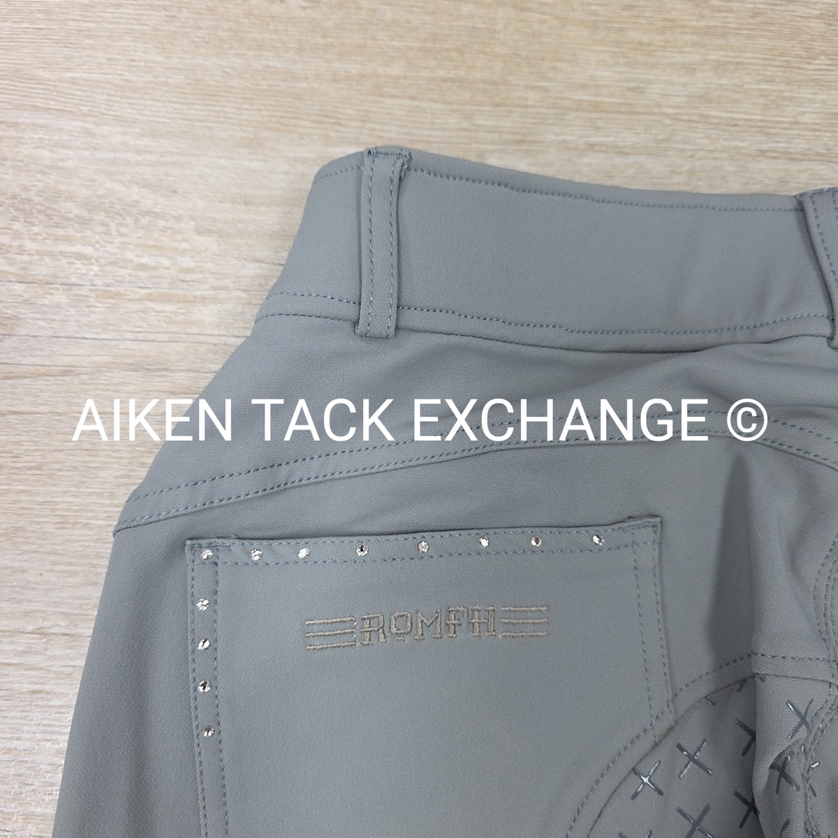Romfh Silicone Grip Full Seat Breeches, Size 28 R