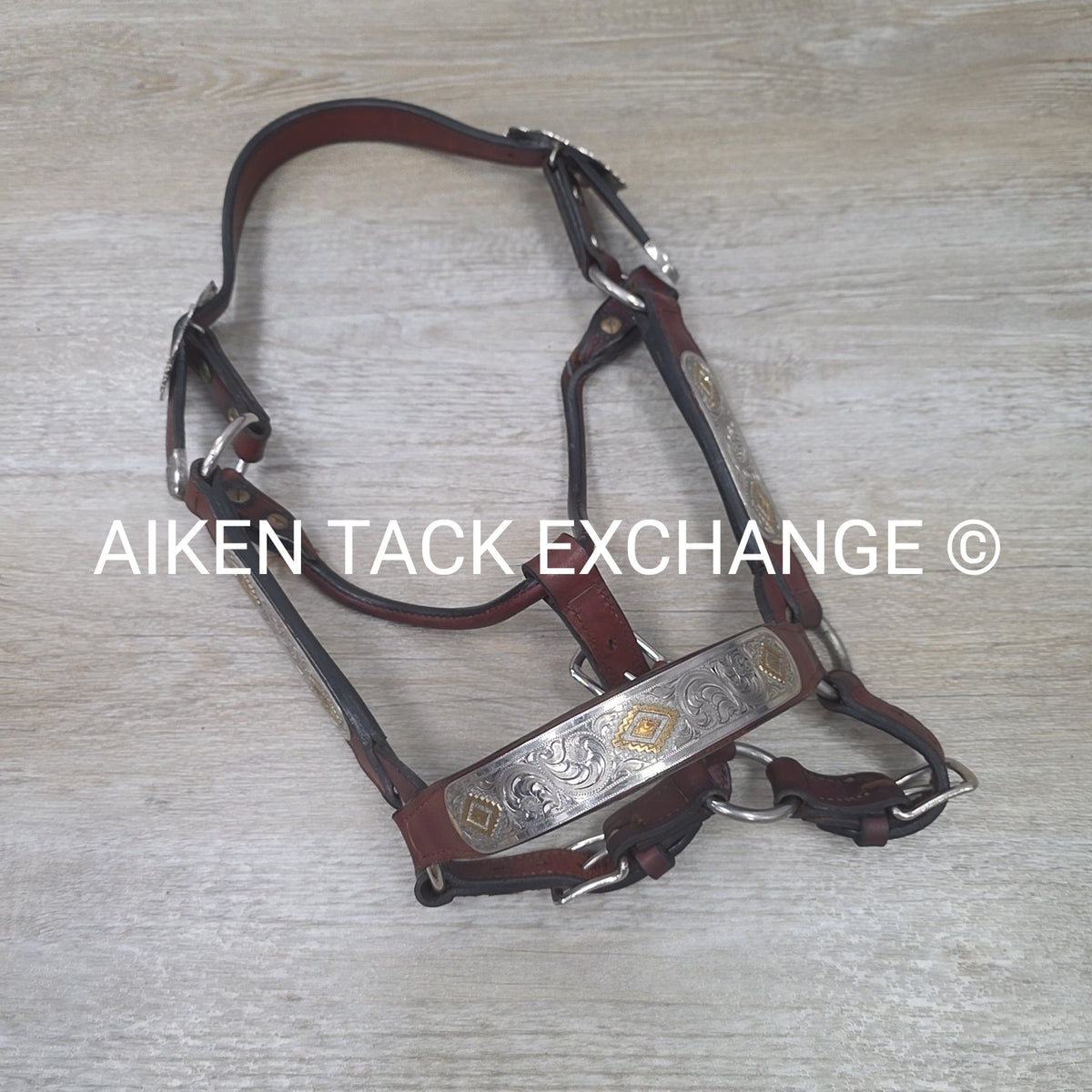 Kathy's Show Equipment Western Show Halter, Size Full