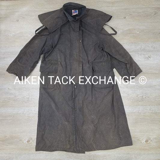 Koolah Waxed Trenchcoat, Size XLarge
