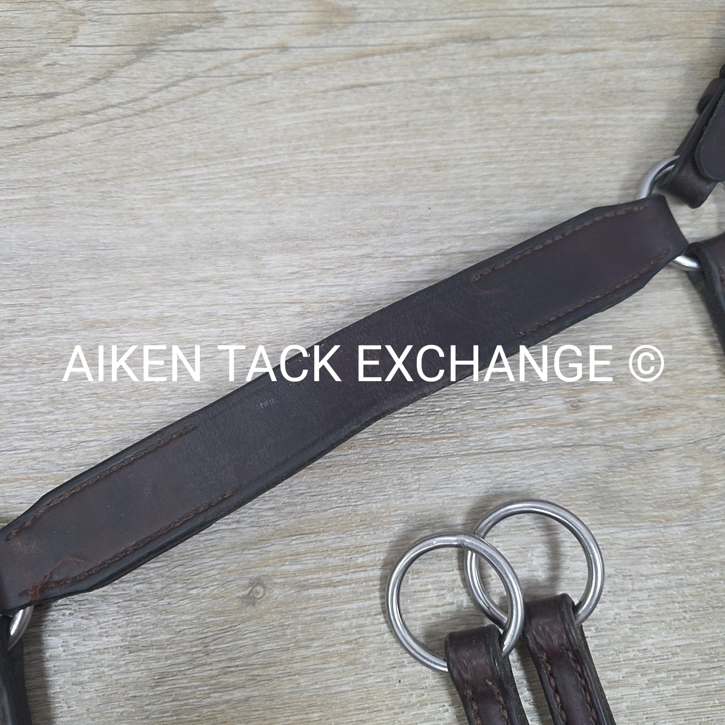 Nunn Finer Hunting Breastplate with Running Martingale Attachment, Brown, Size F