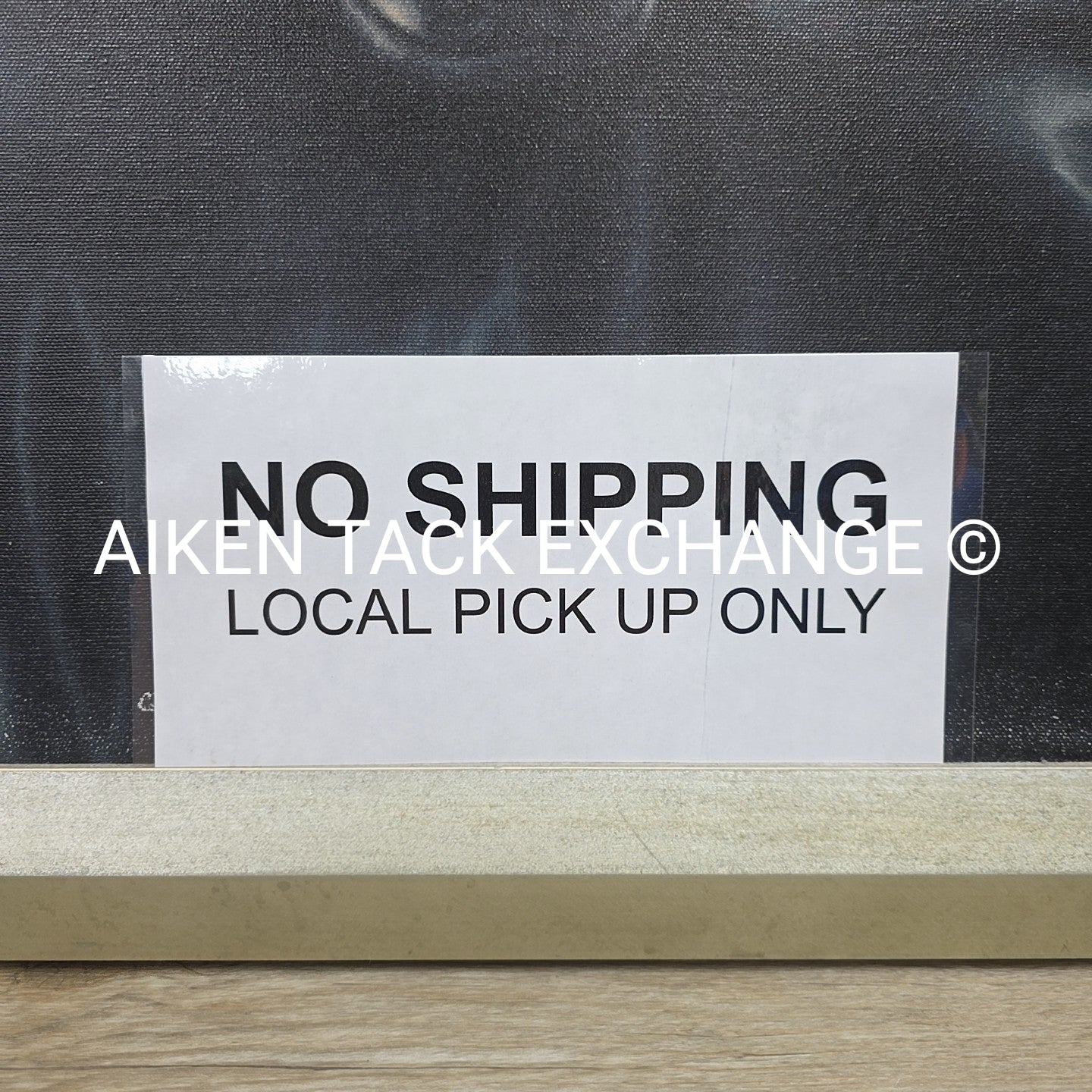 Horse Print on Canvas, 25.5" x 31.5"