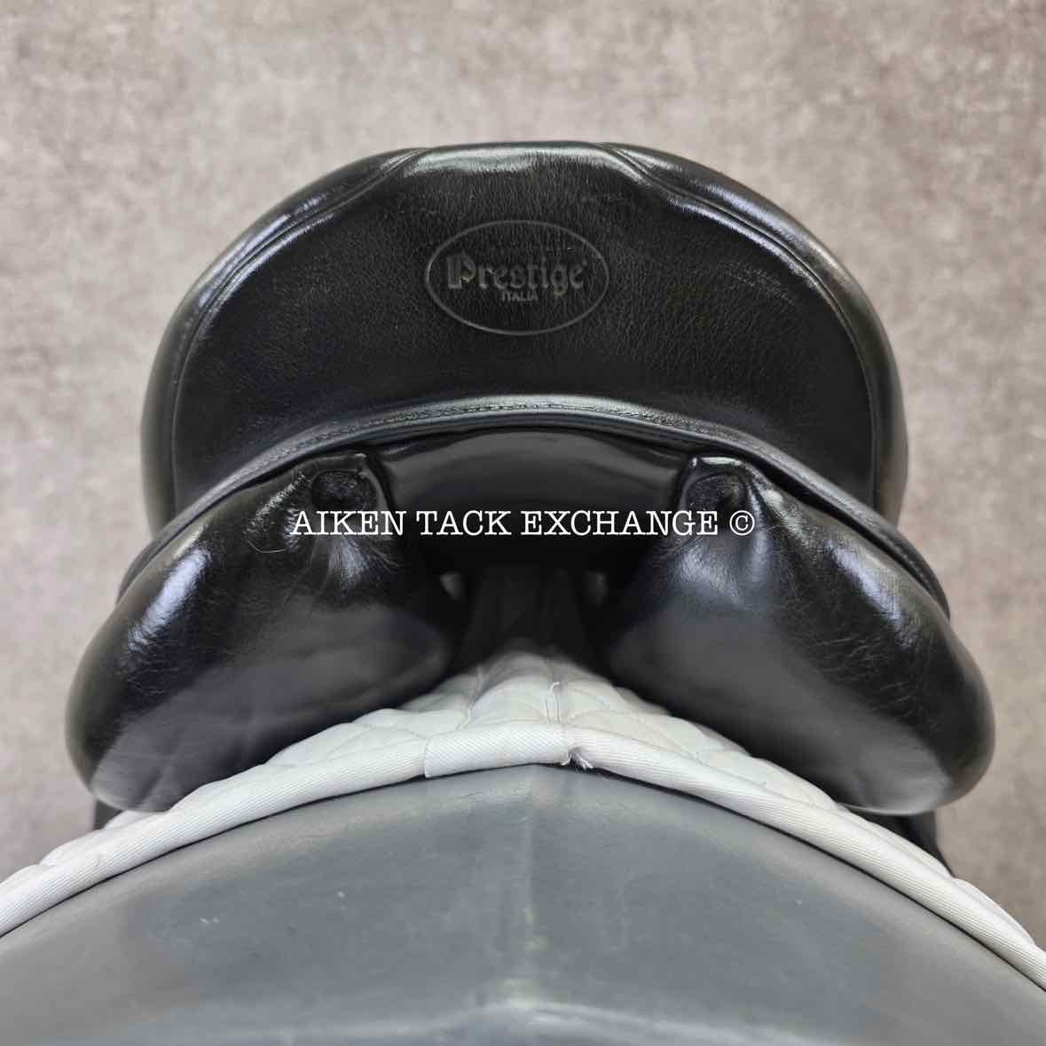 **SOLD** 2015 Prestige Lucky Idol Dressage Saddle, 16" Seat, 32 Tree - Medium, Wool Flocked Panels