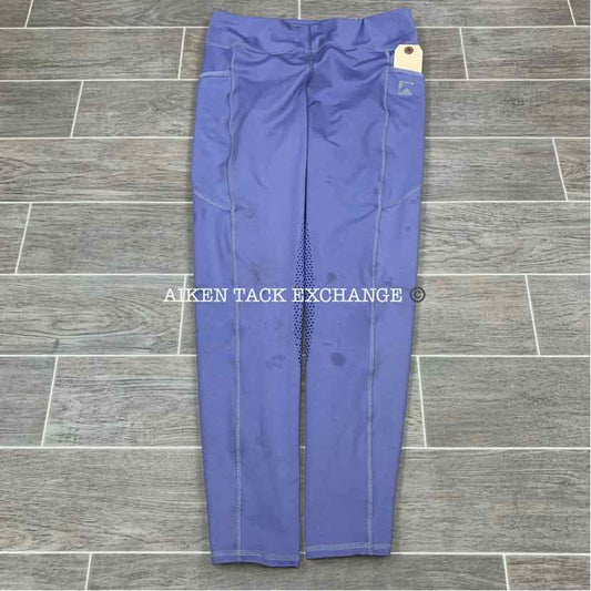 Dover Saddlery Riding Sport Silicone Full Seat Breeches, Size Large