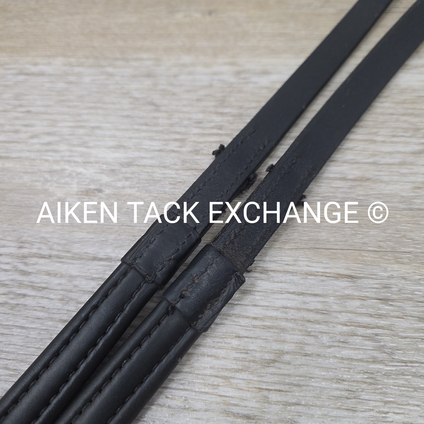 ThinLine Classic Wrapped Reins, Black, Size Full