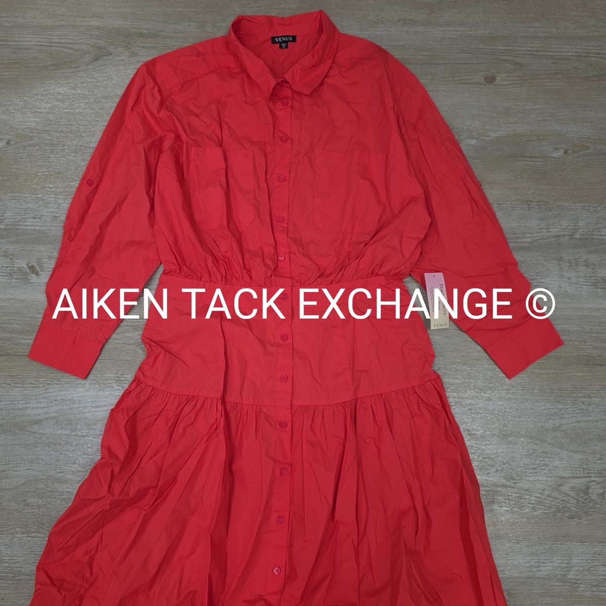 Venus Long Sleeve Dress, Size 14