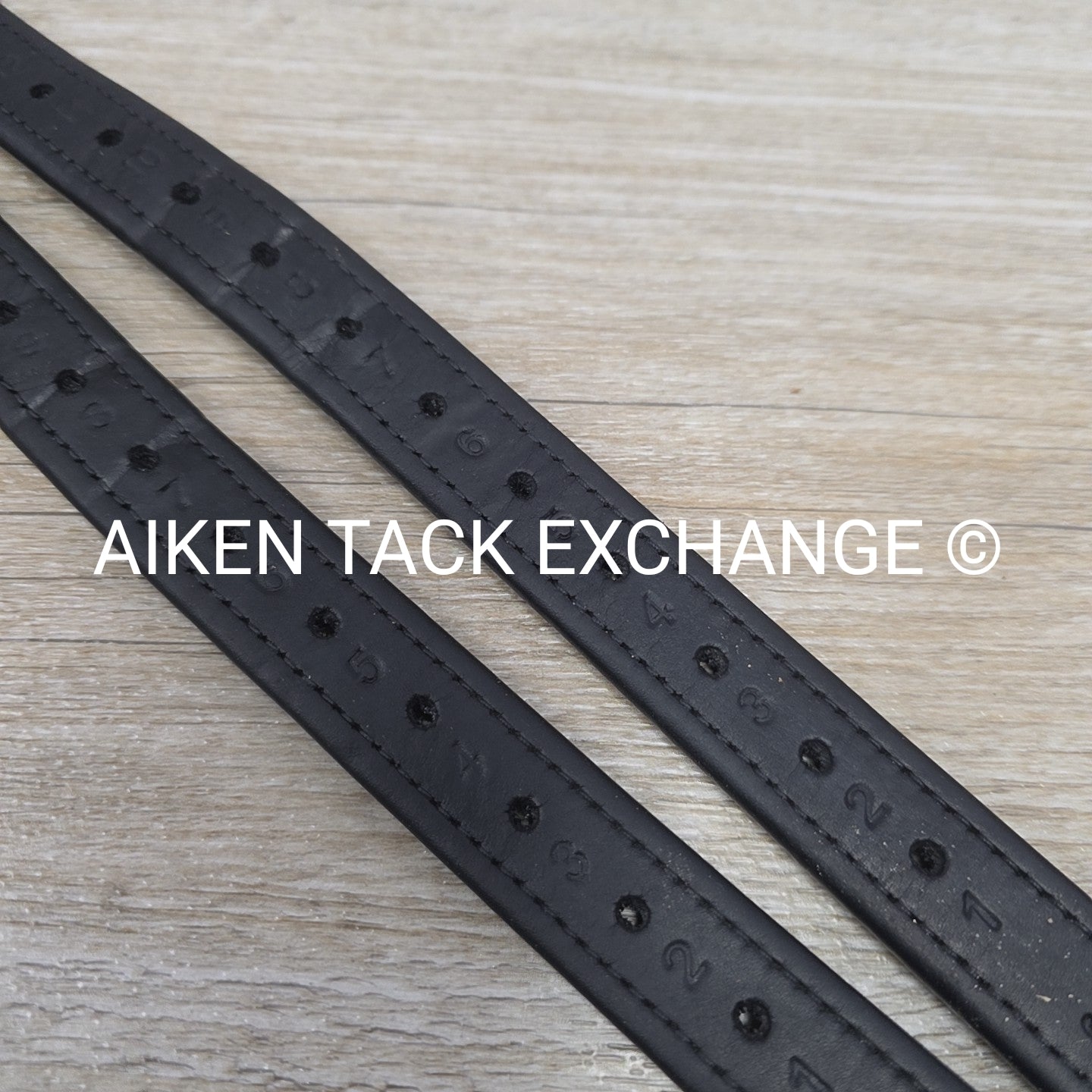 Amerigo Stirrup Leathers, Black, 60"