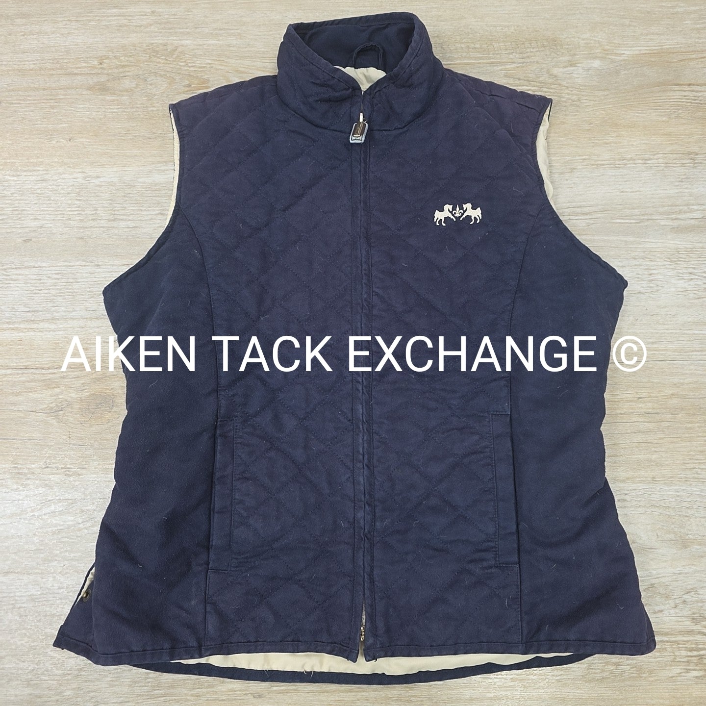 Equine Couture Quilted Vest, Size Large