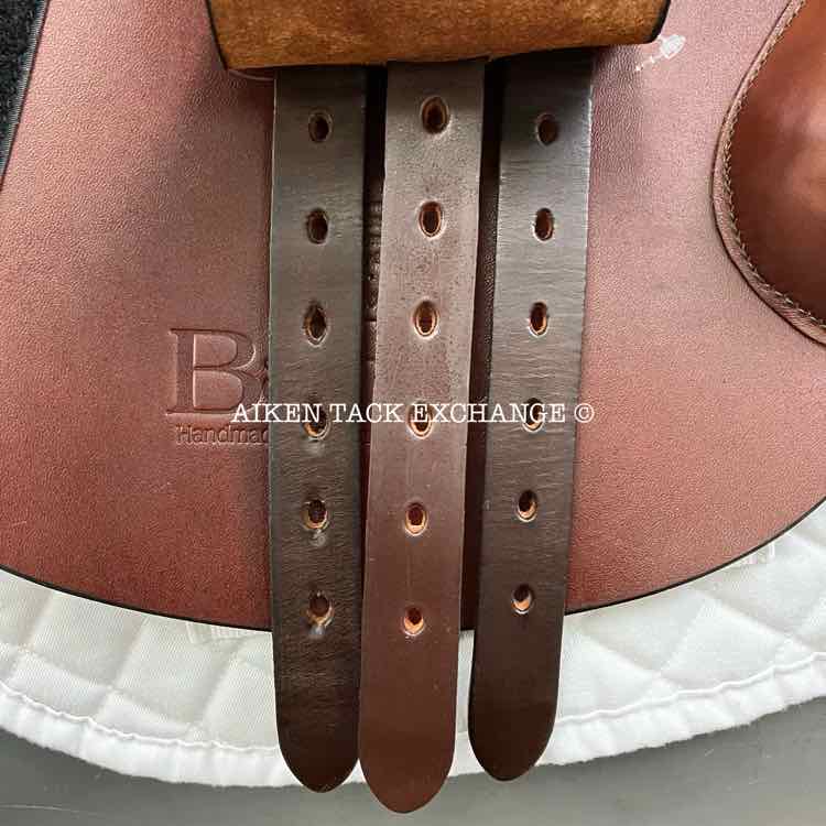 2013 Barnsby Aurora Close Contact Jump Saddle, 18" Seat, Medium Wide Tree, Foam Panels
