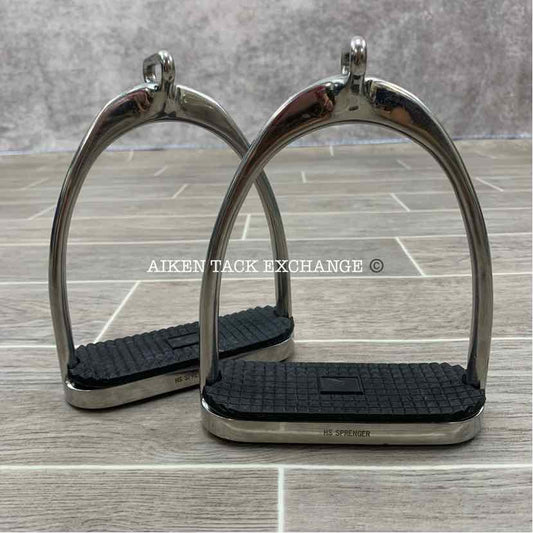Herm Sprenger Offset Eye Stirrup Irons 4.75"
