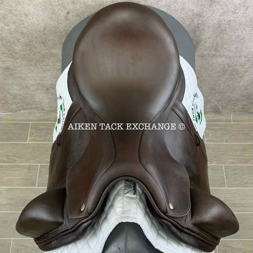 **SOLD** 2010 CWD SE05 Monoflap Dressage Saddle, 18" Seat, 4L Flap, Wide Tree, Foam Panels, Buffalo Leather