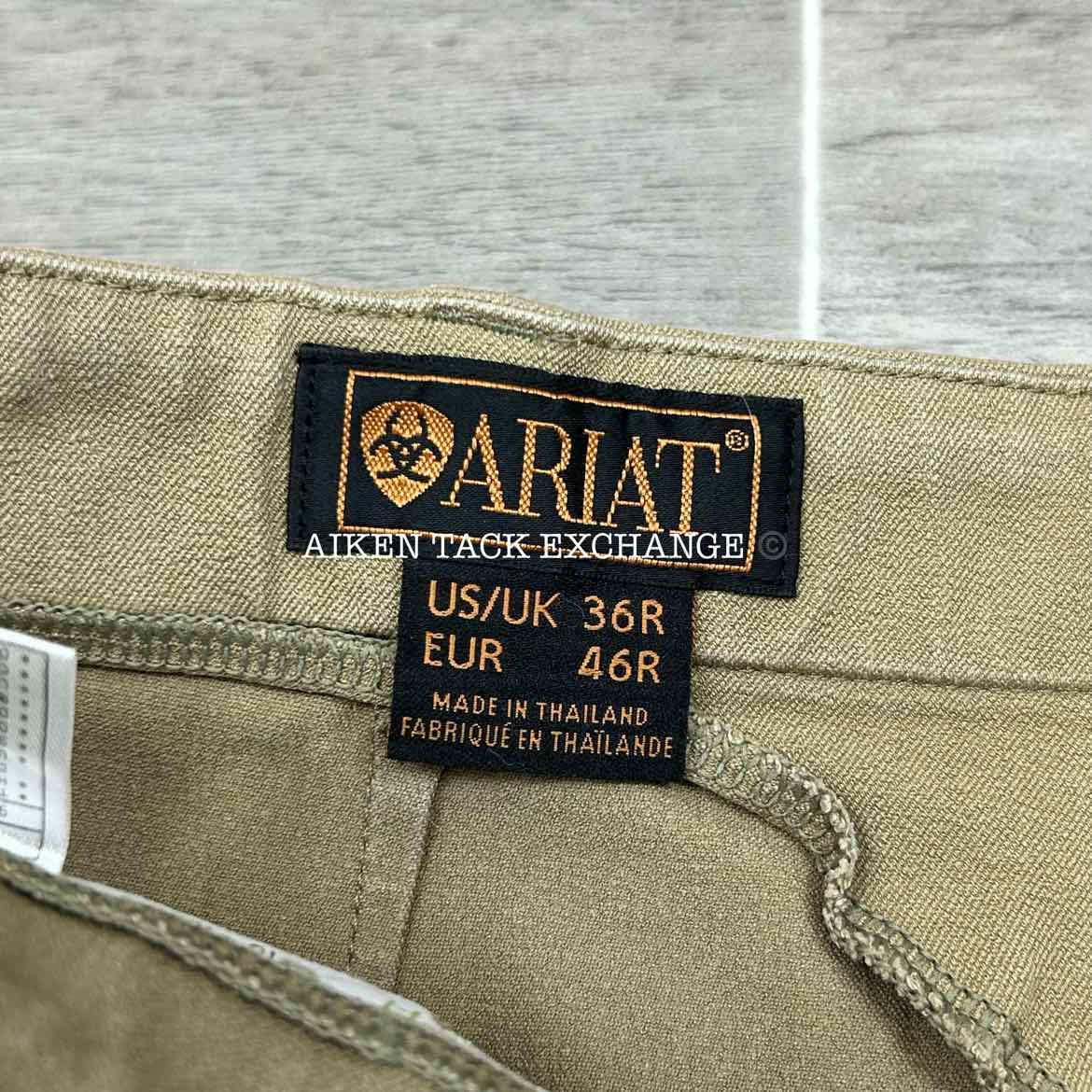 Ariat Fairfax Knee Patch Breeches, Size 36